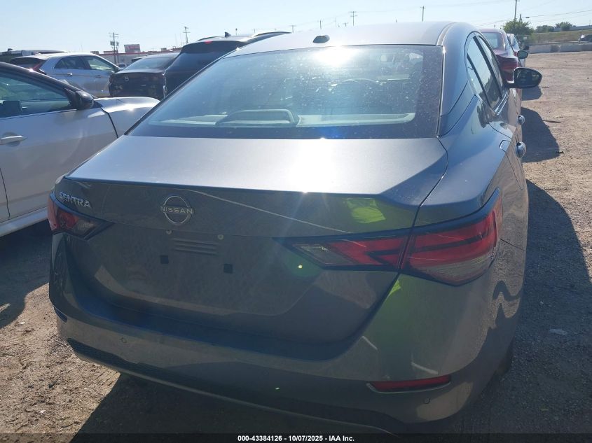 2025 Nissan Sentra Sv VIN: 3N1AB8CVXSY283717 Lot: 43384126
