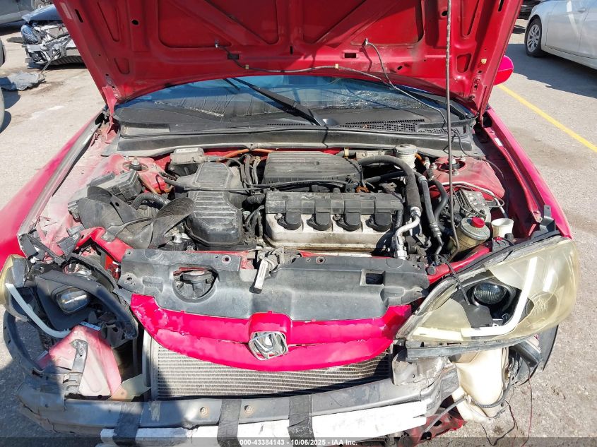 2002 Honda Civic Ex VIN: 1HGEM22902L058470 Lot: 43384143