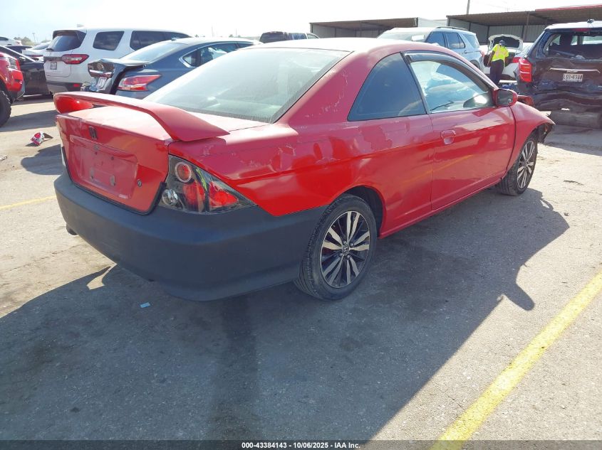 2002 Honda Civic Ex VIN: 1HGEM22902L058470 Lot: 43384143