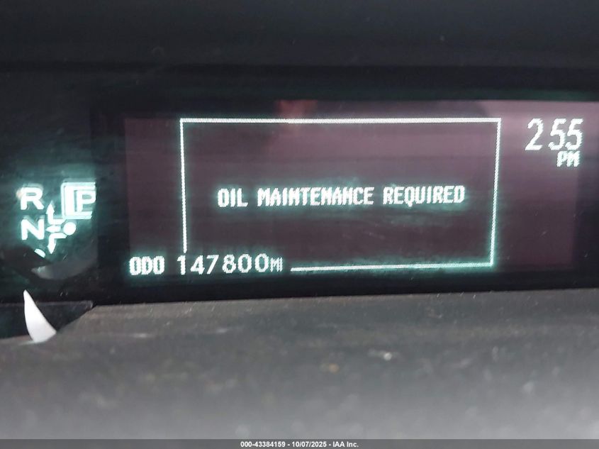 2010 Toyota Prius Iii VIN: JTDKN3DU6A0016844 Lot: 43384159