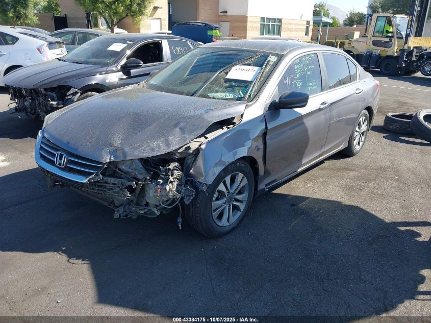 2015 Honda Accord Lx VIN: 1HGCR2F33FA157820 Lot: 43384175