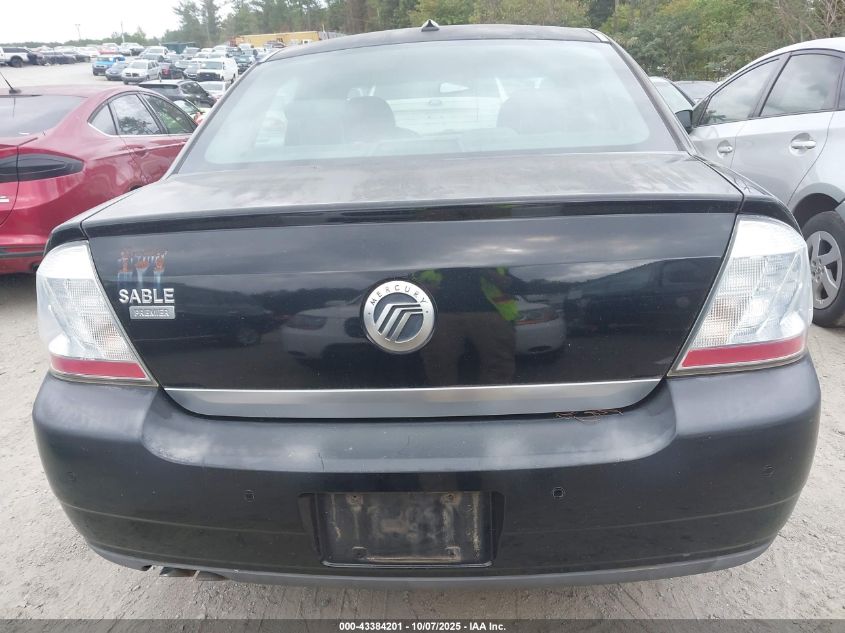 2008 Mercury Sable Premier VIN: 1MEHM42W38G606944 Lot: 43384201