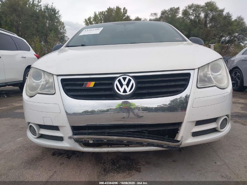 2007 Volkswagen Eos 2.0T VIN: WVWBA71F97V021203 Lot: 43384206