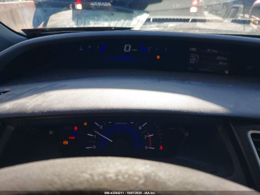 2013 Honda Civic Lx VIN: 2HGFG3B58DH503178 Lot: 43384211