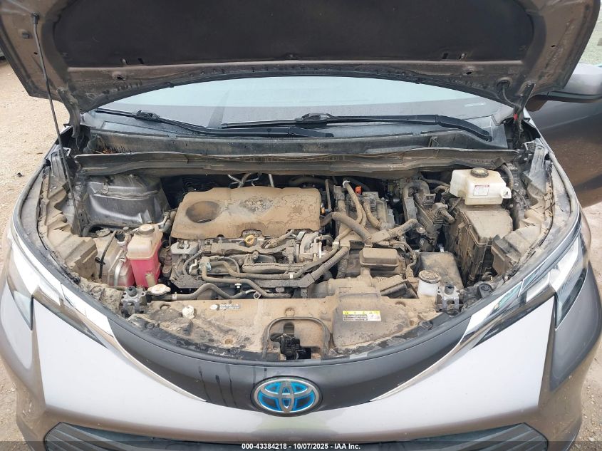 2021 Toyota Sienna Le VIN: 5TDKRKEC4MS016203 Lot: 43384218