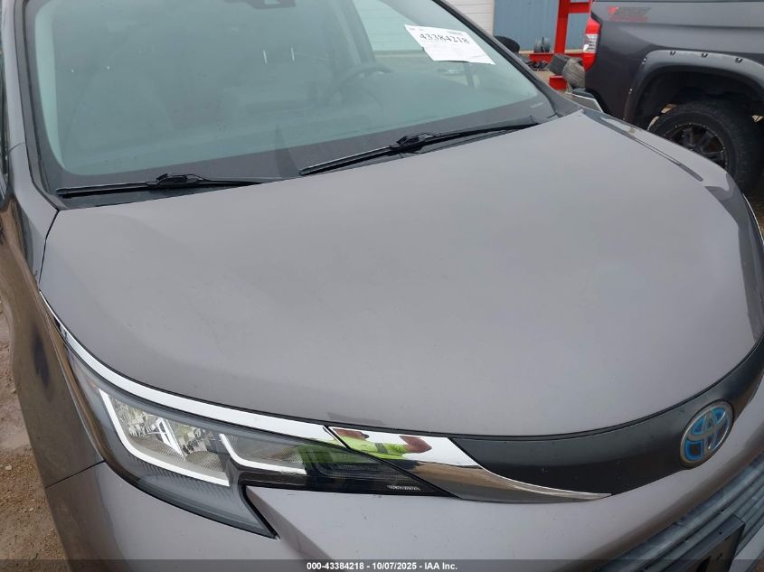 2021 Toyota Sienna Le VIN: 5TDKRKEC4MS016203 Lot: 43384218