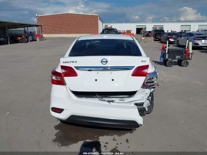 2019 Nissan Sentra Sv VIN: 3N1AB7AP6KY334435 Lot: 43384223