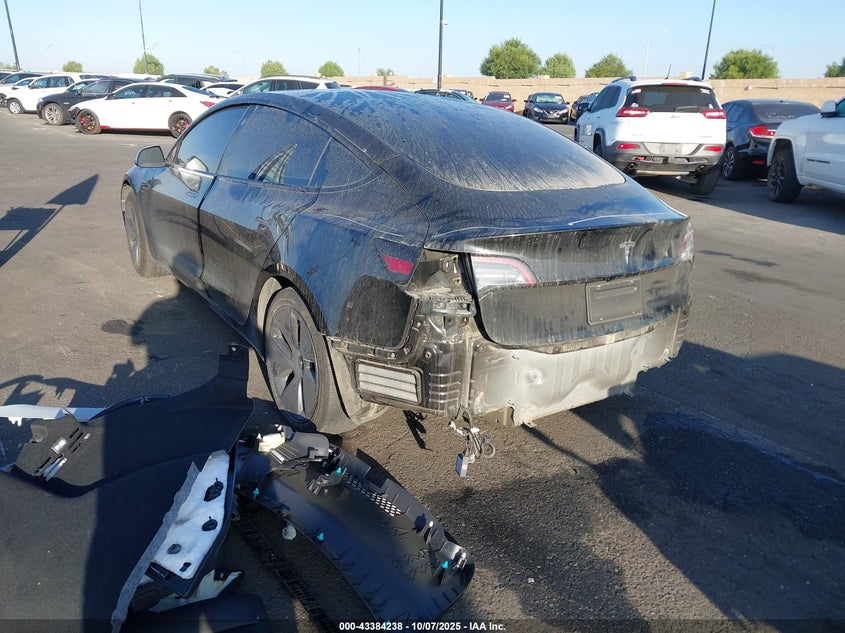 2021 Tesla Model 3 Standard Range Plus Rear-Wheel Drive VIN: 5YJ3E1EA3MF867857 Lot: 43384238