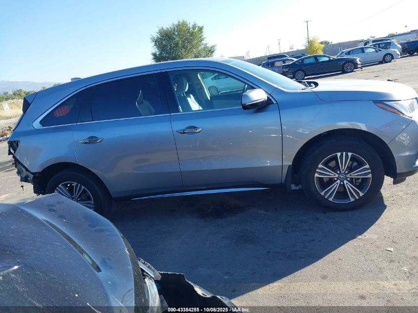 2018 Acura Mdx VIN: 5J8YD4H38JL023654 Lot: 43384255