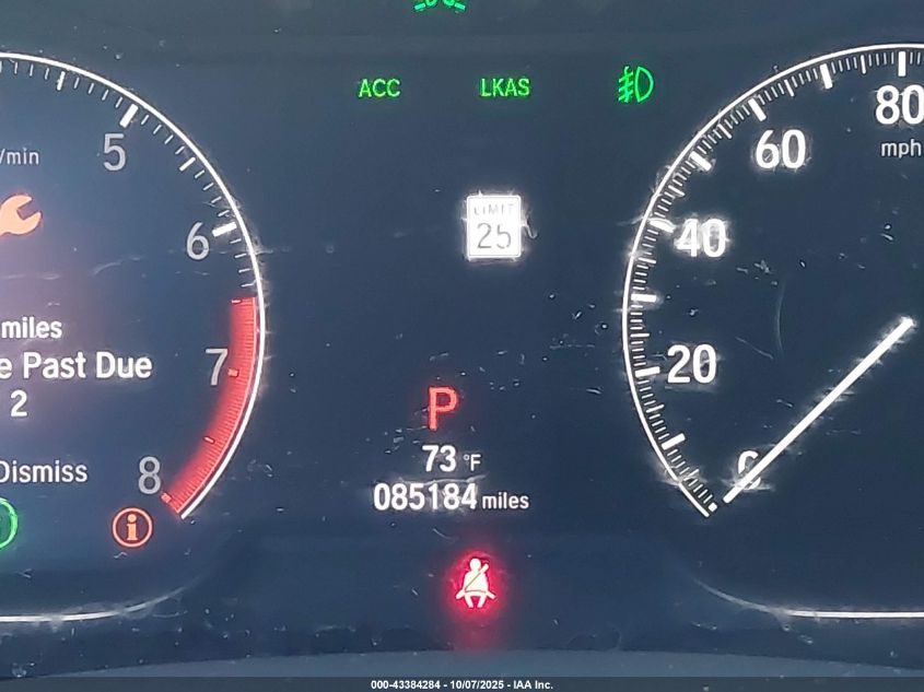 2018 Honda Accord Touring VIN: 1HGCV1F90JA121876 Lot: 43384284