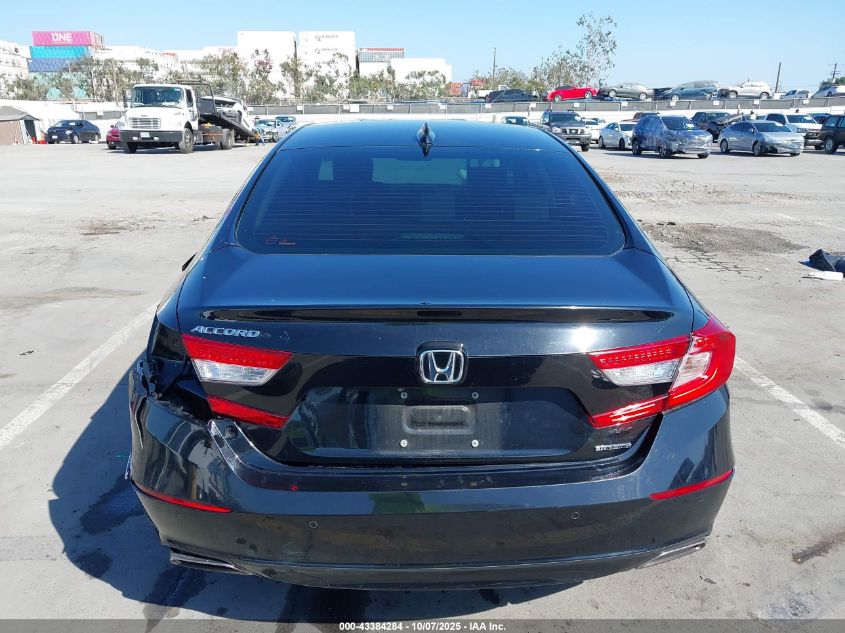 2018 Honda Accord Touring VIN: 1HGCV1F90JA121876 Lot: 43384284