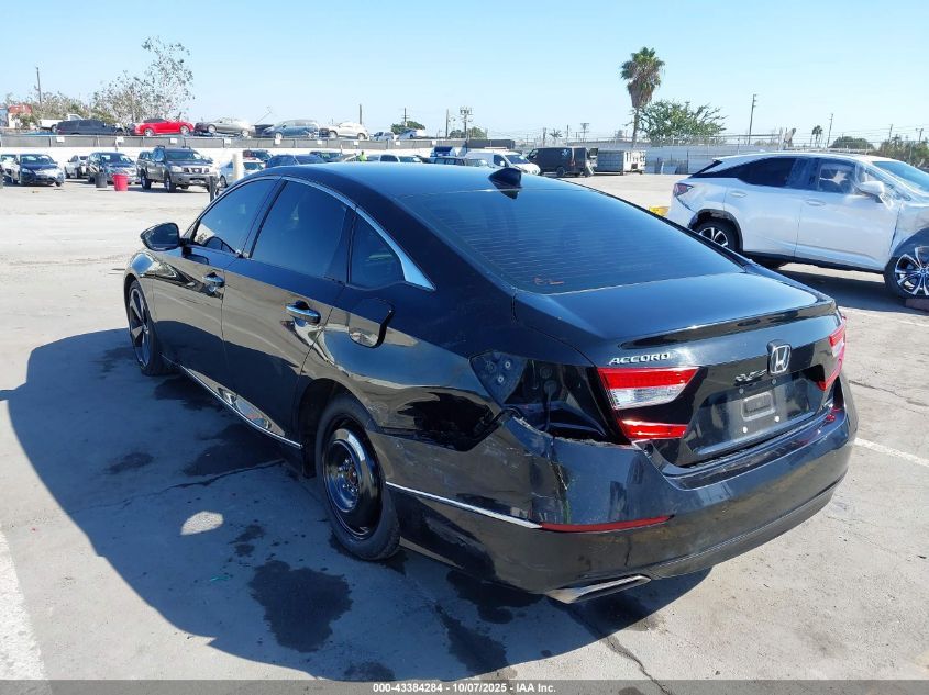 2018 Honda Accord Touring VIN: 1HGCV1F90JA121876 Lot: 43384284