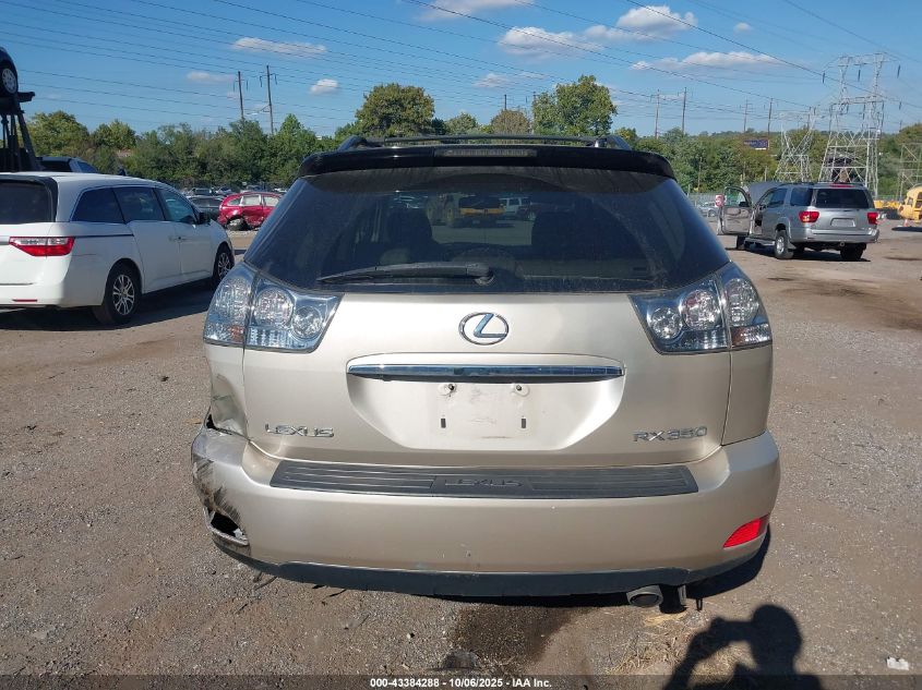2008 Lexus Rx 350 VIN: 2T2HK31U78C091068 Lot: 43384288