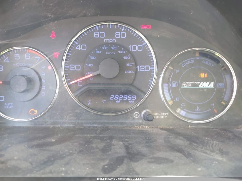 2004 Honda Civic Hybrid VIN: JHMES96644F011561 Lot: 43384317