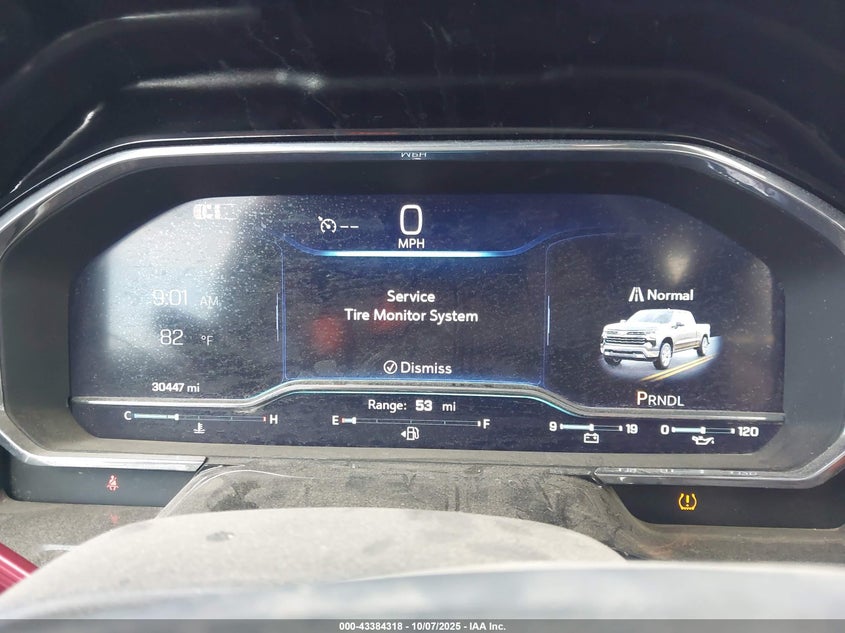 2025 Chevrolet Silverado 1500 2Wd Short Bed Lt VIN: 1GCPACED7SZ129666 Lot: 43384318