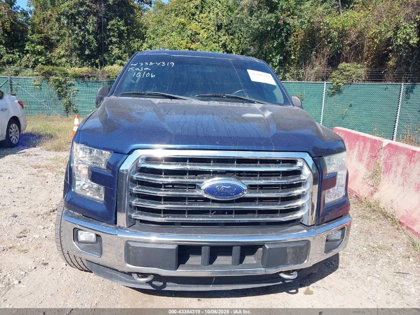 2015 Ford F-150 Xlt VIN: 1FTEW1EG3FFD07099 Lot: 43384319