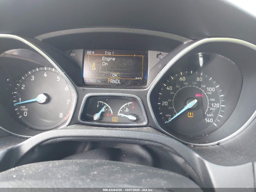 2016 Ford Focus Se VIN: 1FADP3F26GL304567 Lot: 43384328