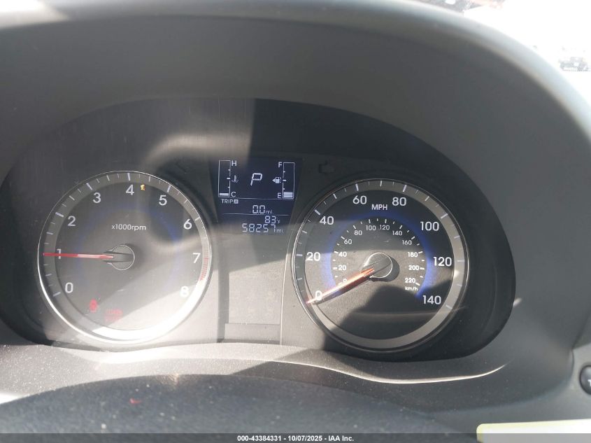 2017 Hyundai Accent Se VIN: KMHCT5AE0HU350711 Lot: 43384331