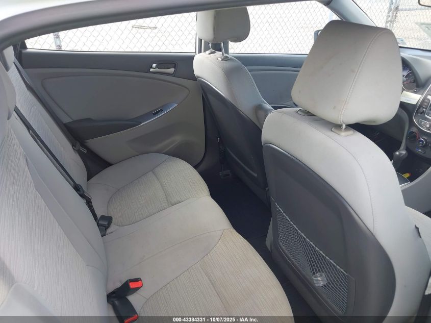 2017 Hyundai Accent Se VIN: KMHCT5AE0HU350711 Lot: 43384331