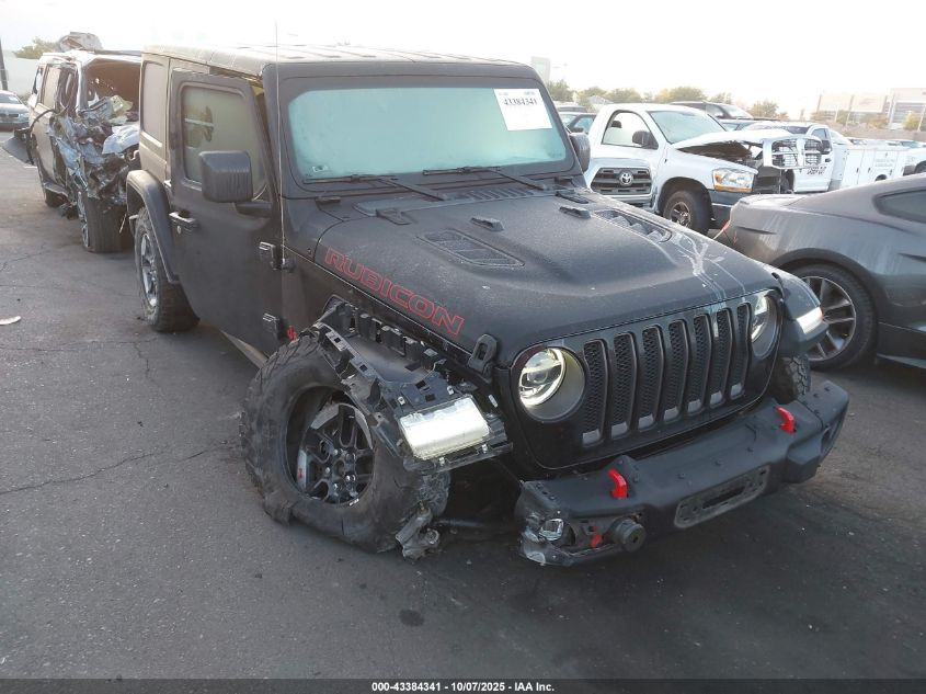 2021 Jeep Wrangler Unlimited Rubicon 4X4 VIN: 1C4HJXFG2MW734302 Lot: 43384341