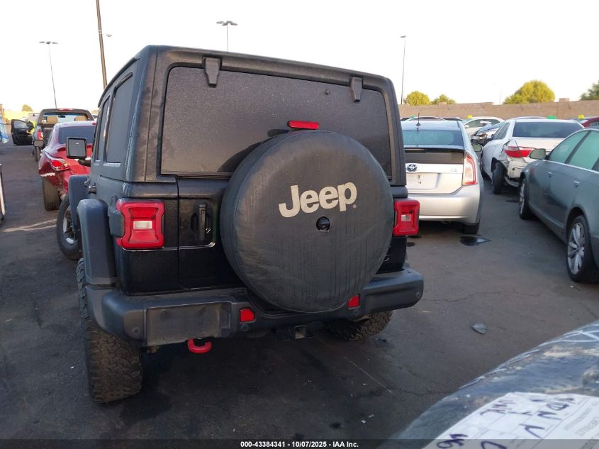 2021 Jeep Wrangler Unlimited Rubicon 4X4 VIN: 1C4HJXFG2MW734302 Lot: 43384341