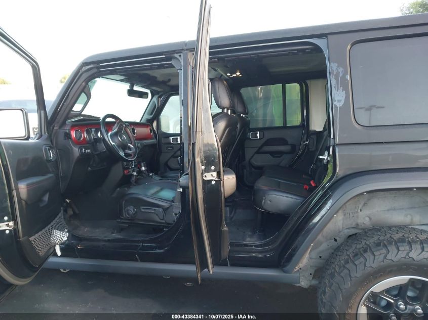 2021 Jeep Wrangler Unlimited Rubicon 4X4 VIN: 1C4HJXFG2MW734302 Lot: 43384341