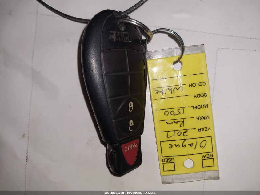 2017 Ram 1500 Express 4X2 6'4 Box VIN: 1C6RR6FG2HS615516 Lot: 43384360