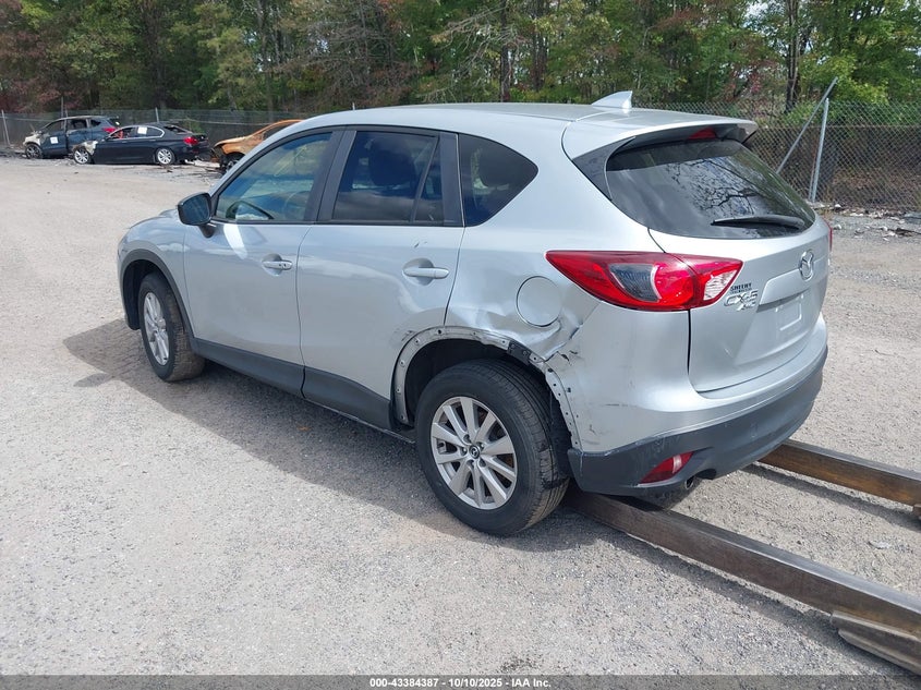 Vin: jm3ke4cy5g0663519, lot: 43879136, mazda cx-5 touring 20163