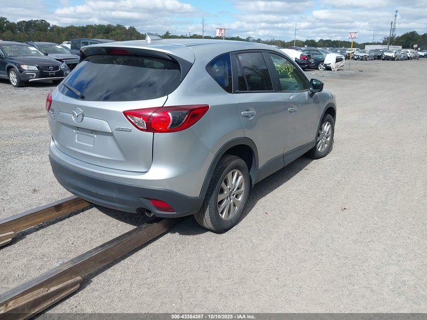 Vin: jm3ke4cy5g0663519, lot: 43879136, mazda cx-5 touring 20164