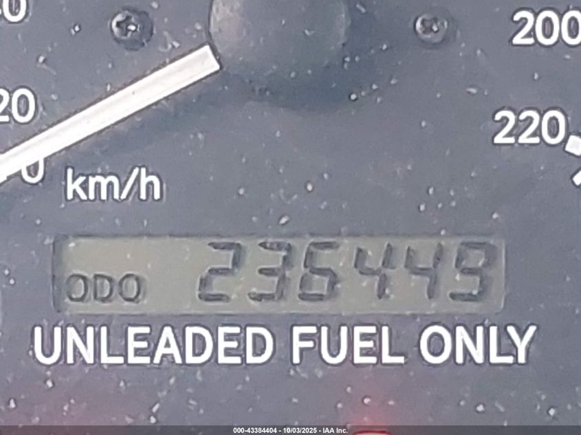 1997 Toyota Camry Le VIN: 4T1BG22K7VU135499 Lot: 43384404