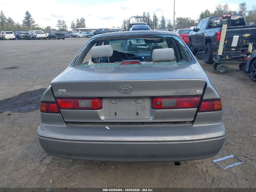 1997 Toyota Camry Le VIN: 4T1BG22K7VU135499 Lot: 43384404
