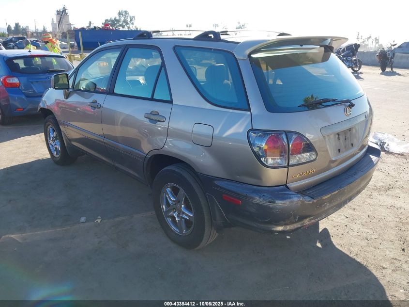 2001 Lexus Rx 300 VIN: JTJGF10U510117559 Lot: 43384412