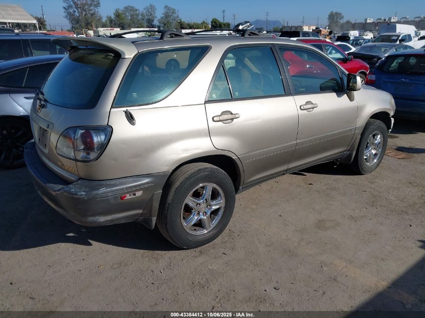 2001 Lexus Rx 300 VIN: JTJGF10U510117559 Lot: 43384412