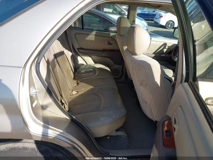 2001 Lexus Rx 300 VIN: JTJGF10U510117559 Lot: 43384412