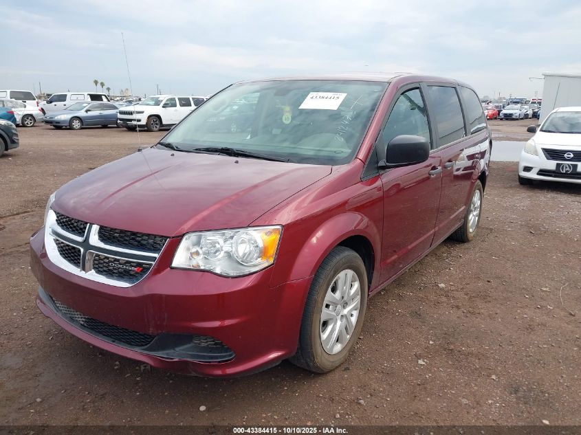 2020 Dodge Grand Caravan Se VIN: 2C4RDGBG8LR241247 Lot: 43384415
