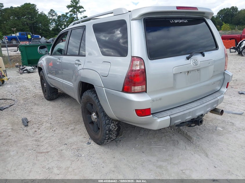JTEBT17R740039597 2004 TOYOTA 4RUNNER photo no. 3