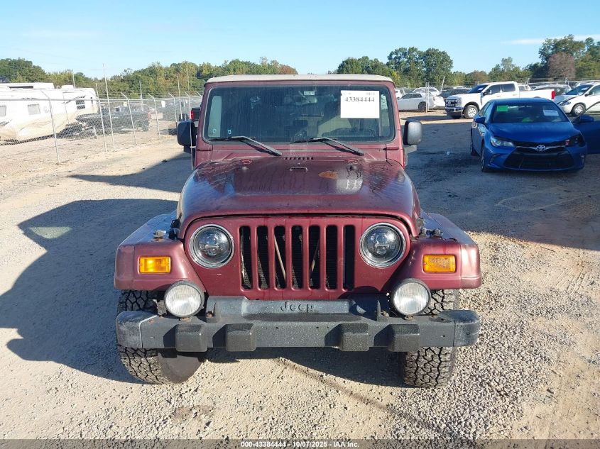 2004 Jeep Wrangler Sahara VIN: 1J4FA59S34P715189 Lot: 43384444