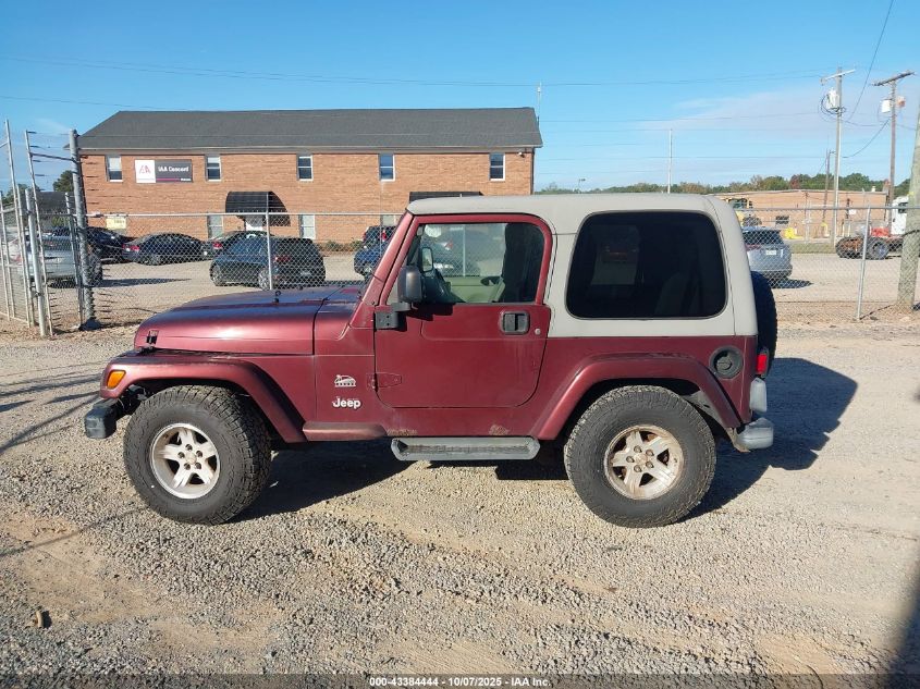 2004 Jeep Wrangler Sahara VIN: 1J4FA59S34P715189 Lot: 43384444