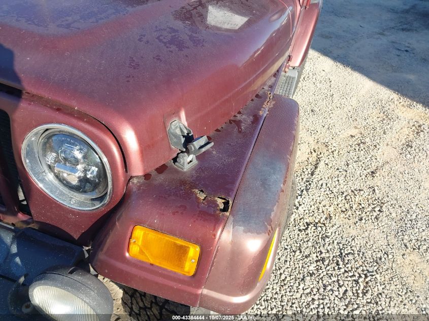 2004 Jeep Wrangler Sahara VIN: 1J4FA59S34P715189 Lot: 43384444