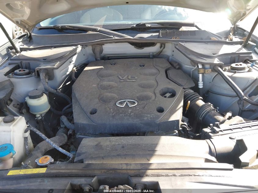 2003 Infiniti Fx35 VIN: JNRAS08W43X206604 Lot: 43384453