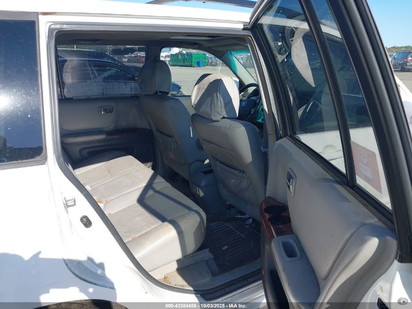 2006 Toyota Highlander Limited V6 VIN: JTEDP21A460094307 Lot: 43384456