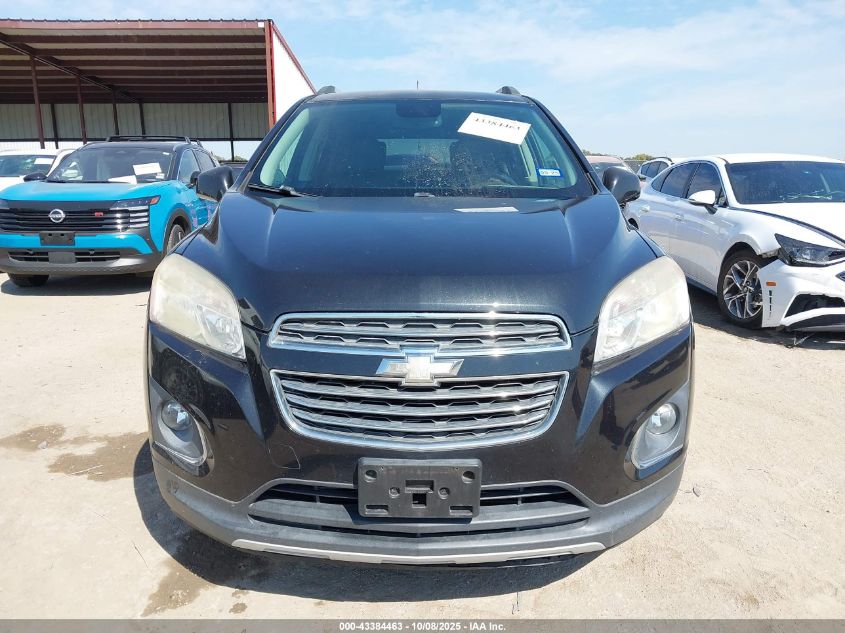 2015 Chevrolet Trax Ltz VIN: KL7CJTSB4FB071562 Lot: 43384463