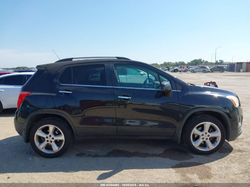 2015 Chevrolet Trax Ltz VIN: KL7CJTSB4FB071562 Lot: 43384463