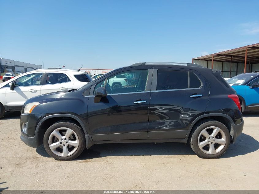 2015 Chevrolet Trax Ltz VIN: KL7CJTSB4FB071562 Lot: 43384463