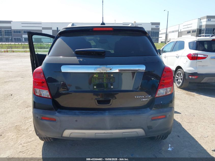2015 Chevrolet Trax Ltz VIN: KL7CJTSB4FB071562 Lot: 43384463