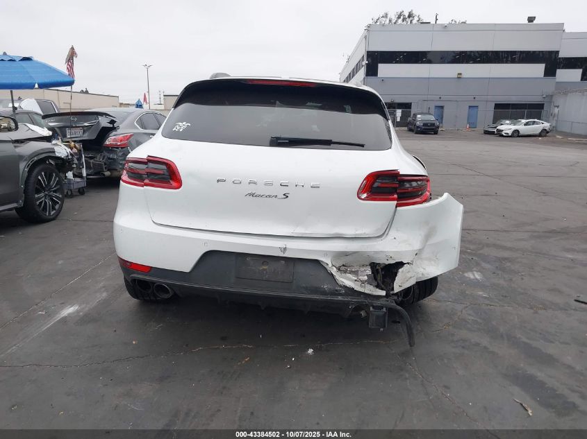 2017 Porsche Macan S VIN: WP1AB2A53HLB15043 Lot: 43384502