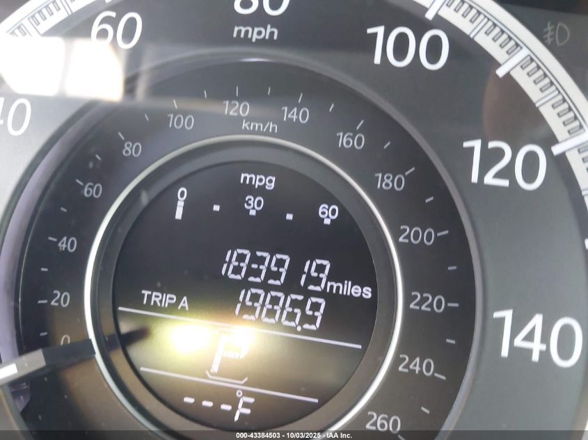 2013 Honda Accord Ex VIN: 1HGCR2F76DA062409 Lot: 43384503