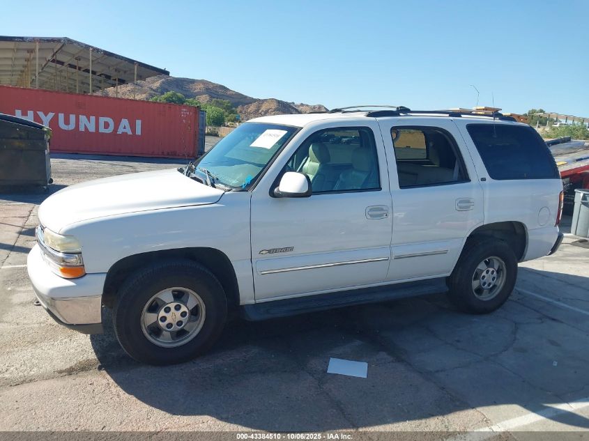 2001 Chevrolet Tahoe Lt VIN: 1GNEK13T01R227432 Lot: 43384510