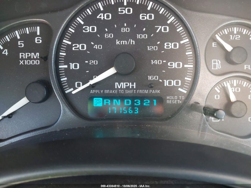 2001 Chevrolet Tahoe Lt VIN: 1GNEK13T01R227432 Lot: 43384510