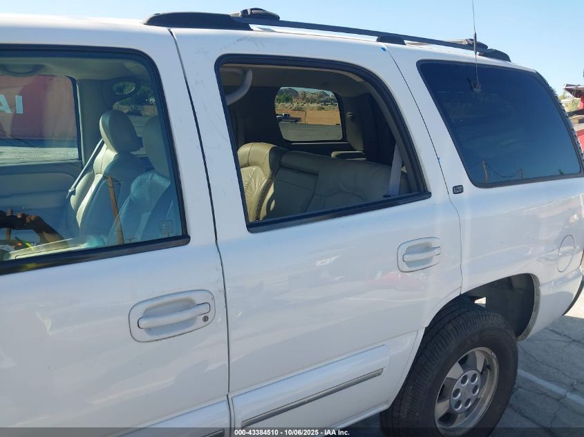 2001 Chevrolet Tahoe Lt VIN: 1GNEK13T01R227432 Lot: 43384510